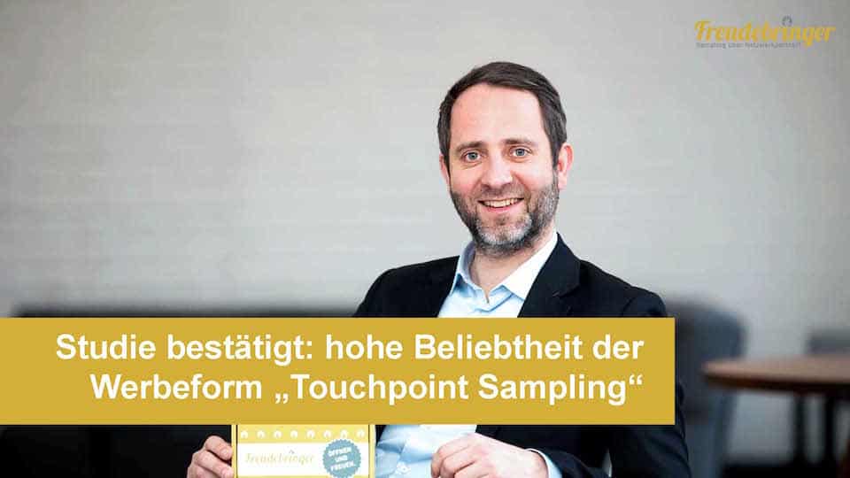 Freudebringer Studie Touchpoint Sampling Geschäftsführer Niko Pabst