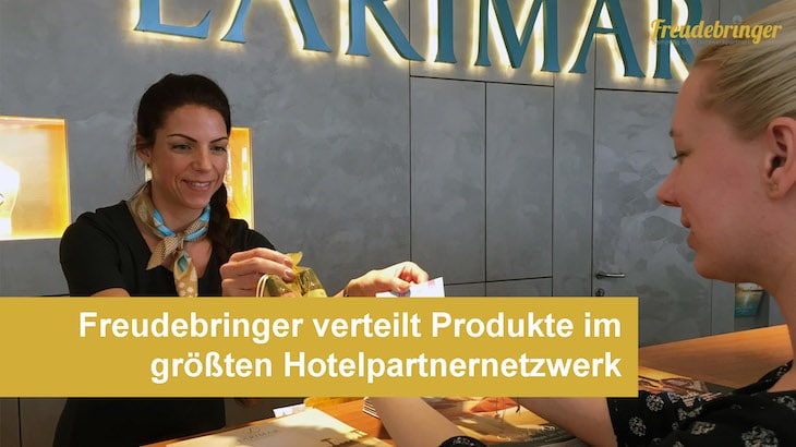 Die Sampling-Agentur Freudebringer kooperiert mit hunderten Hotels und Campingplätzen in ganz Österreich