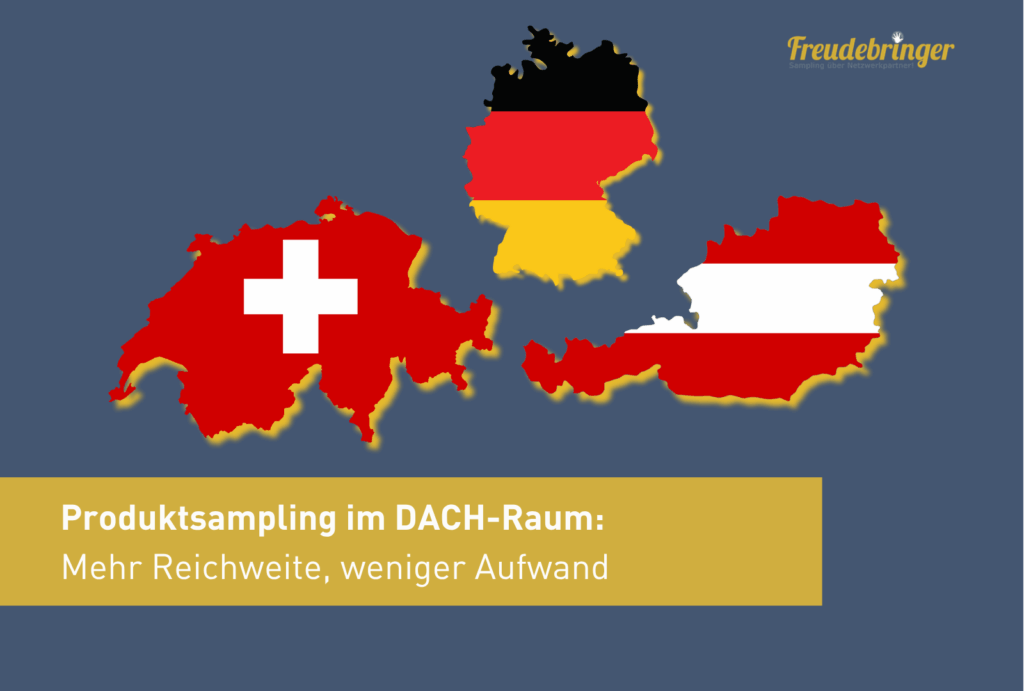Produktsampling im DACH-Raum: Mehr Reichweite, weniger Aufwand
