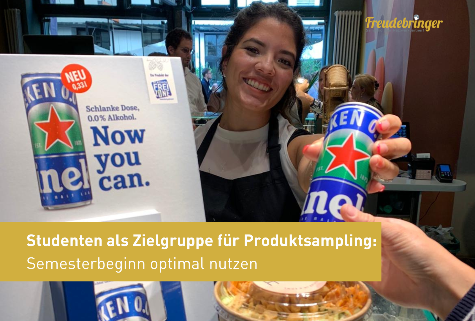 Studenten als Zielgruppe für Produktsampling- Semesterbeginn optimal nutzen