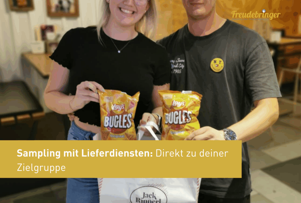 Sampling mit Lieferdiensten: Direkt zu deiner Zielgruppe