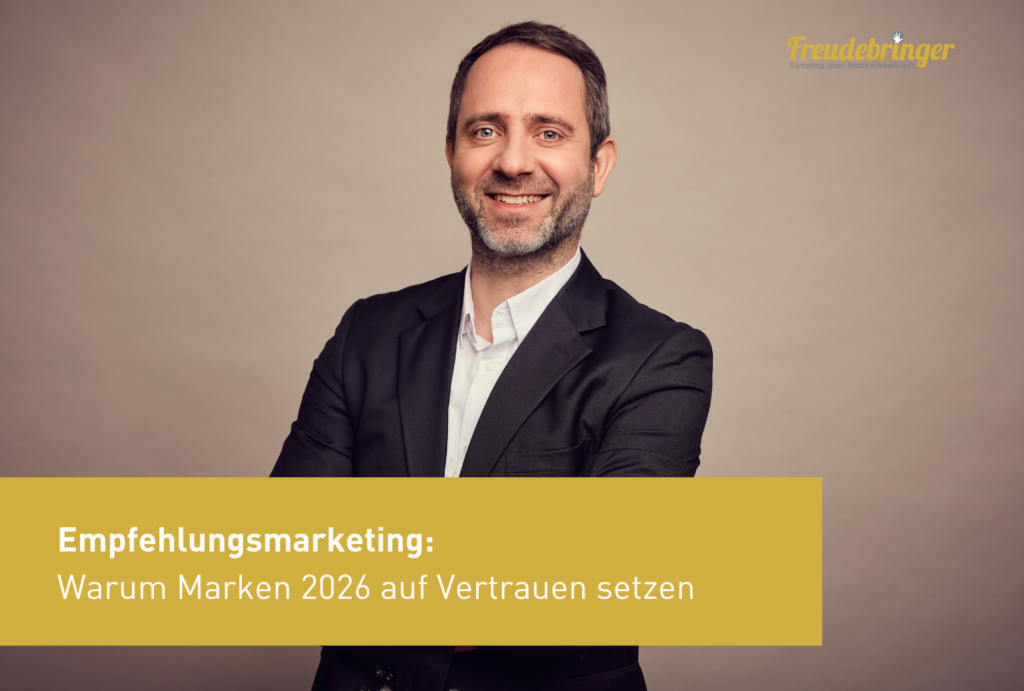 Empfehlungsmarketing Touchpoint Sampling FMCG: Warum Marken 2026 auf Vertrauen setzen